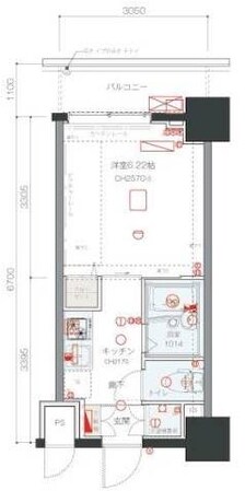 リヴシティ西川口の物件間取画像